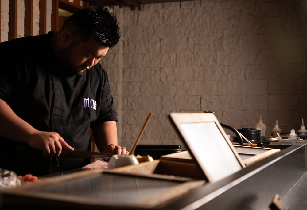 Maza é um restaurante japonês de categoria no Itaim Bibi