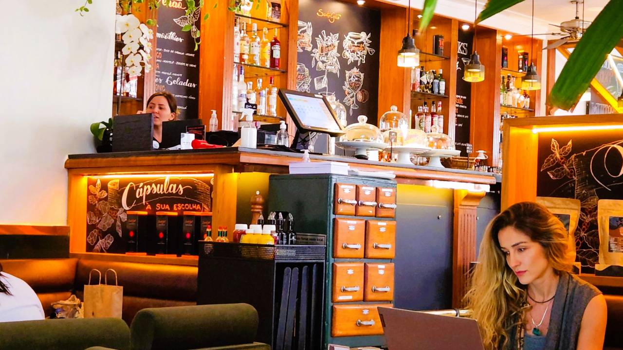 santo grão cafeteria