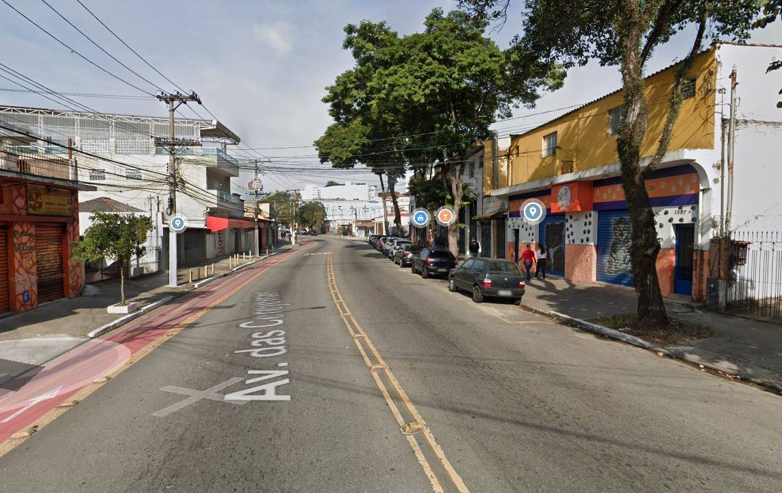 Avenida onde ocorreu o acidente