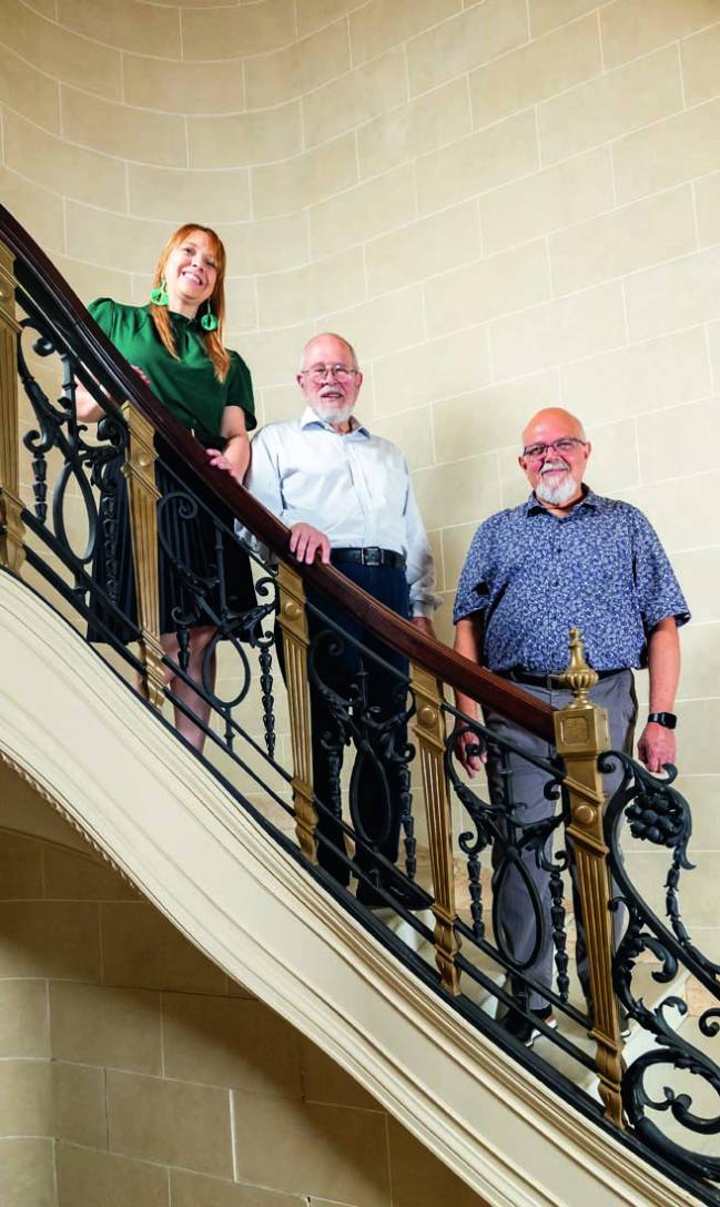 À frente do novo projeto da Casa das Rosas: Marília Marton, Clóvis Carvalho e Marcelo Tápia