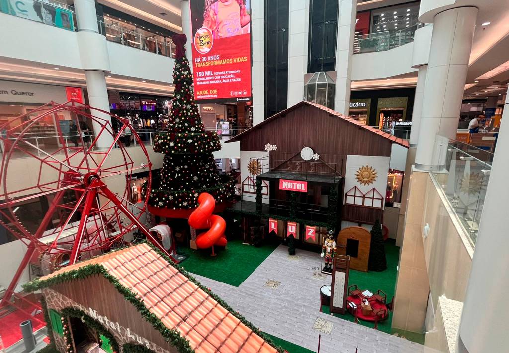 Shoppings no Tatuapé recebem decoração inspirada no Natal Luz de Gramado