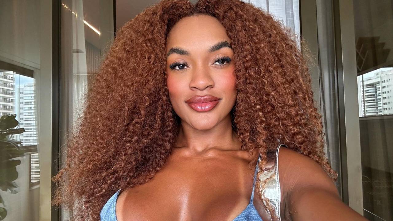 A apresentadora Patrícia Ramos