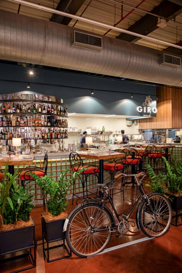 Giro Ristobar: o ambiente Giro Ristobar: o ambiente