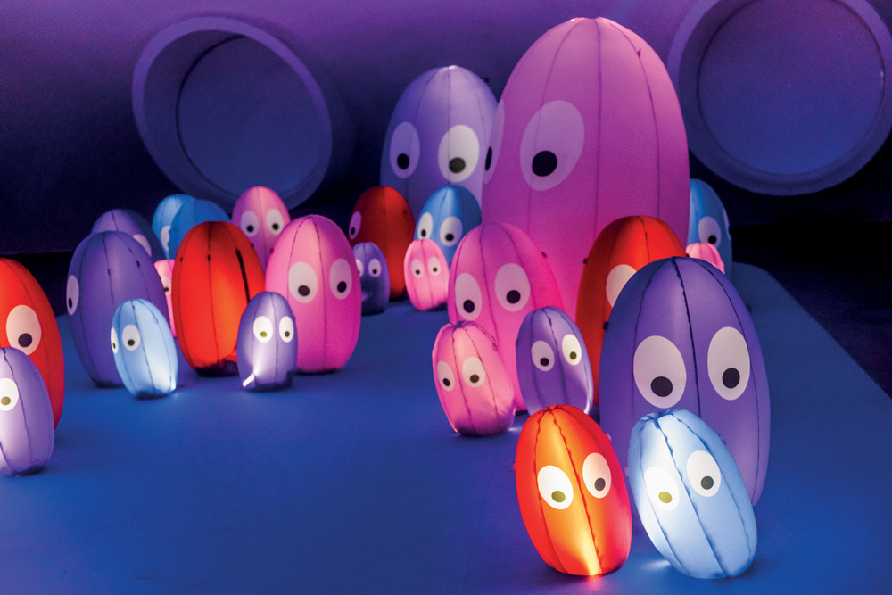 Oca do Ibirapuera recebe exposição com mais de 500 infláveis