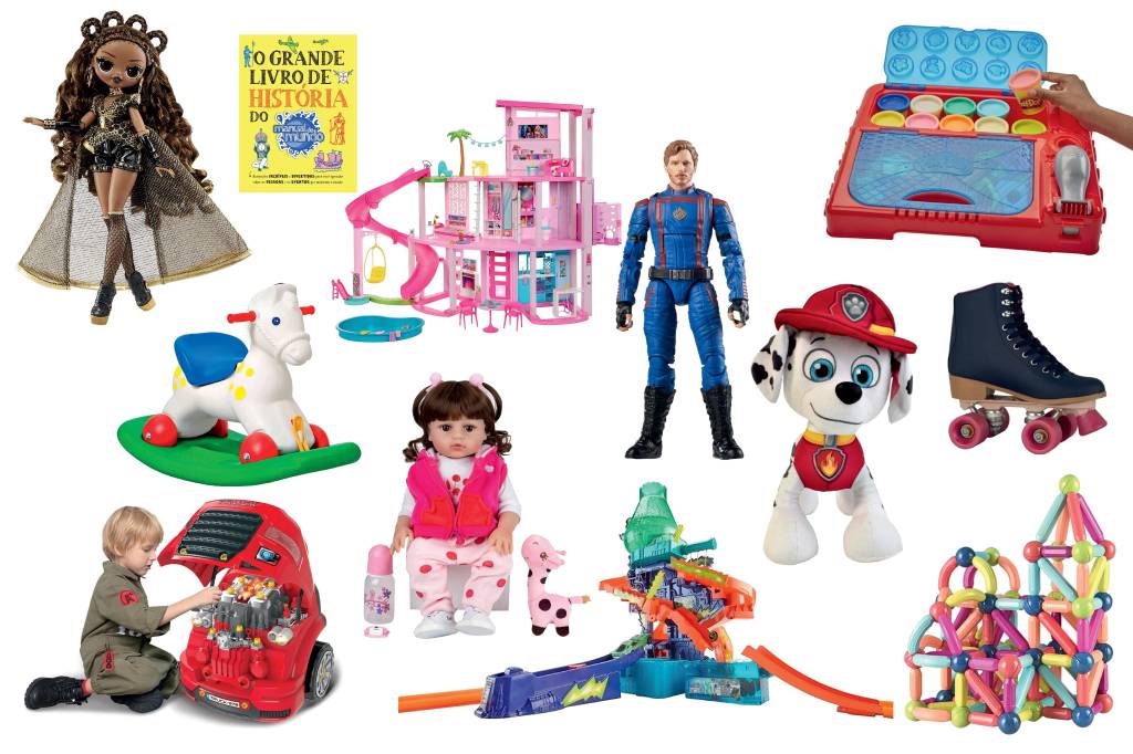 De Casa da Barbie a patins: presentes para o Dia das Crianças