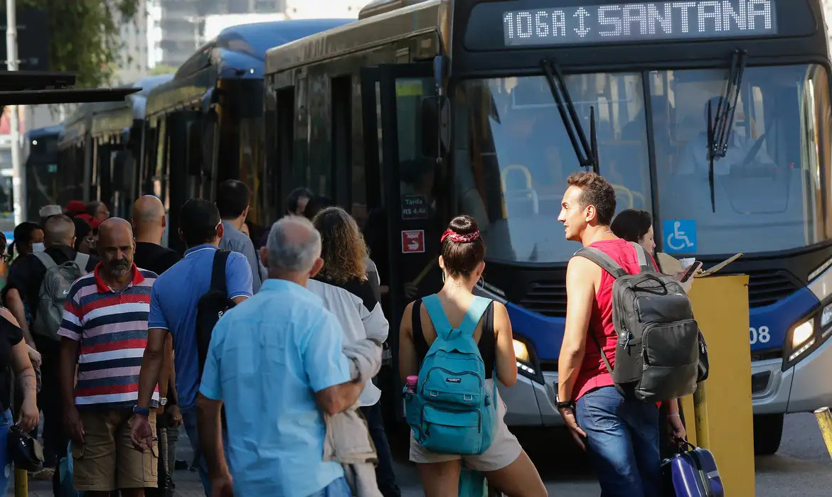 ônibus na capital paulista