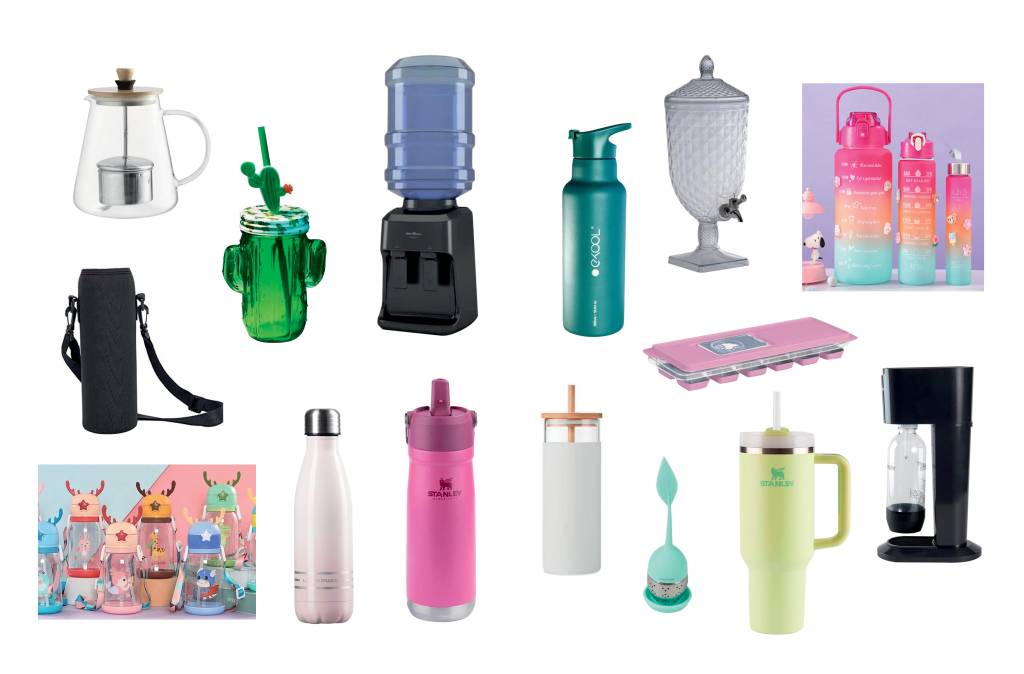 Hidrate-se: produtos para manter o consumo de água no dia a dia