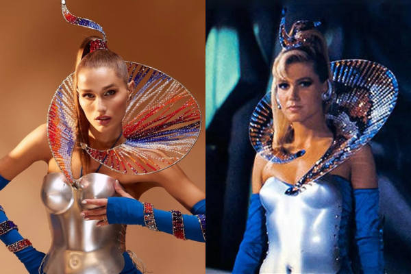Sasha homenageia figurino usado por Xuxa no Baile da Vogue