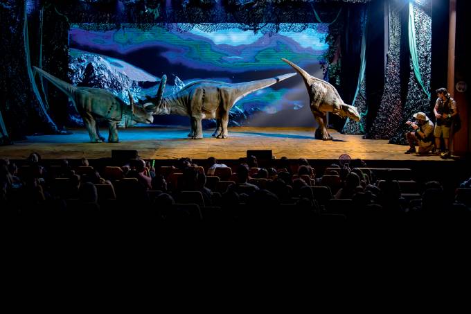 dinosaurs world live tour espetáculo