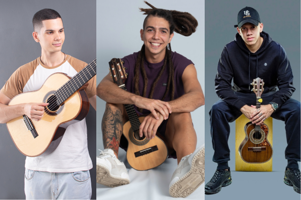 Talentos da nova geração do samba estreiam trio em SP