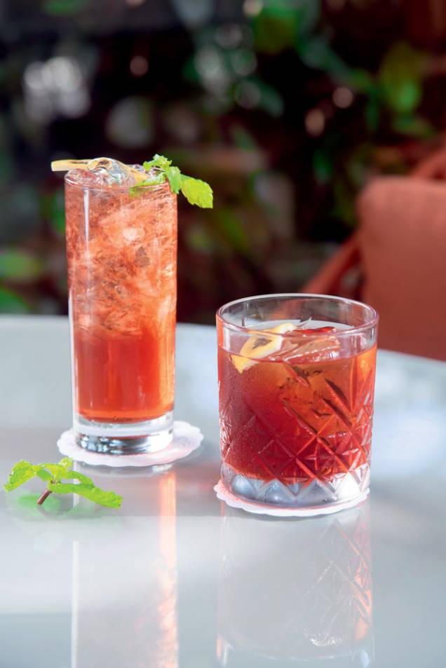 Negroni swizzle e negroni tradicional: drinques do Bar Bolla Negroni swizzle e negroni tradicional: drinques do Bar Bolla