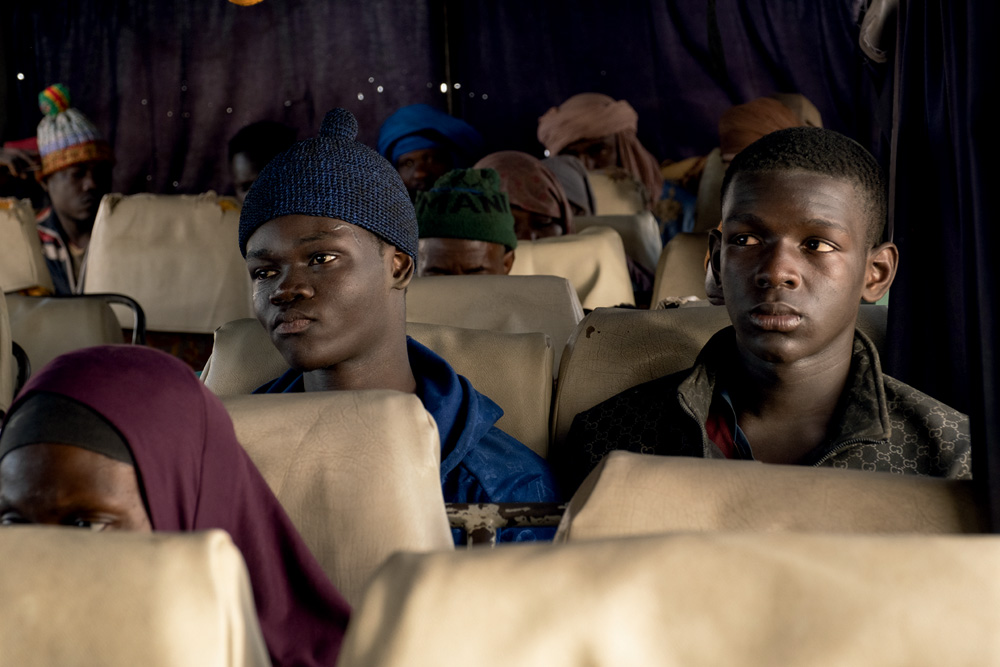 Cena de "Eu, Capitão": desafios vividos por Moussa e Seydou