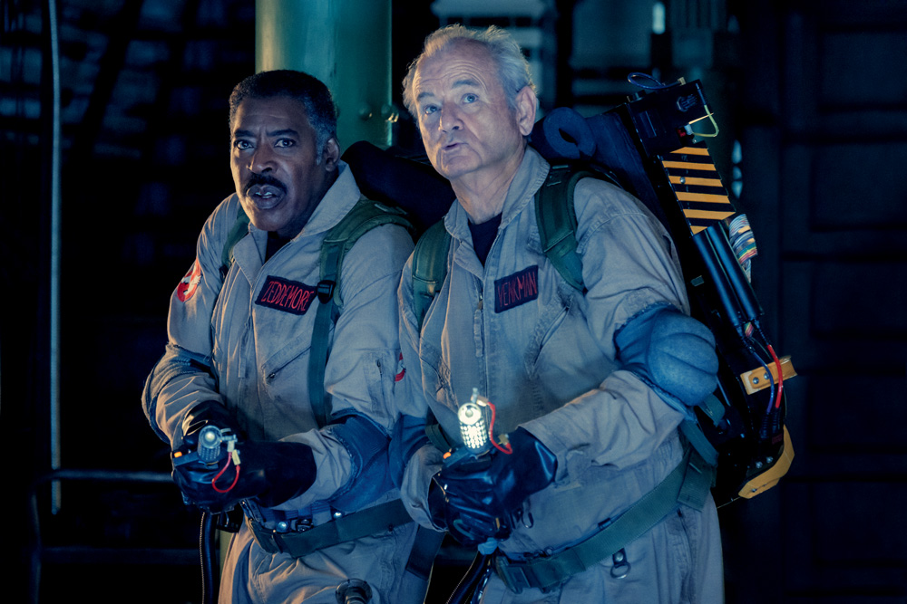 Winston (Ernie Hudson) e Peter (Bill Murray) no novo filme de "Ghostbusters"