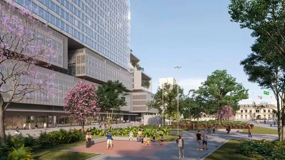 Projecao-de-nova-sede-1 Projeção da nova sede do governo de São Paulo .