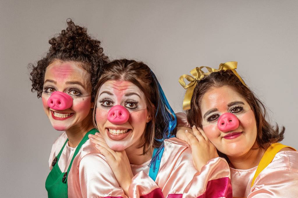 ‘As Três Porquinhas’ faz releitura do conto com protagonismo feminino