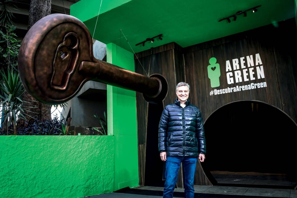 Arena Green Entrada da Arena Green: jornada sustentável