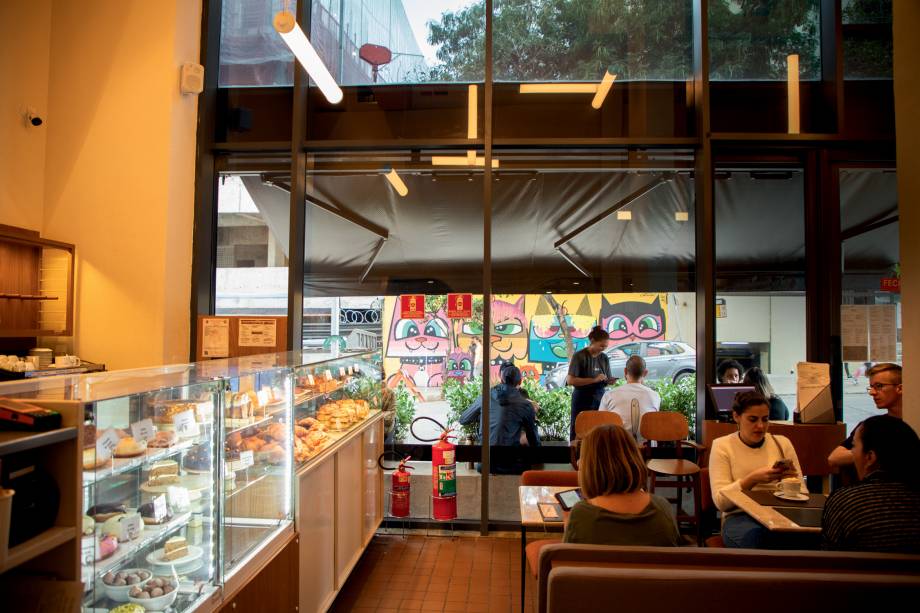 Kez Padaria: ambiente na Rua Frei Caneca Kez Padaria: ambiente na Rua Frei Caneca