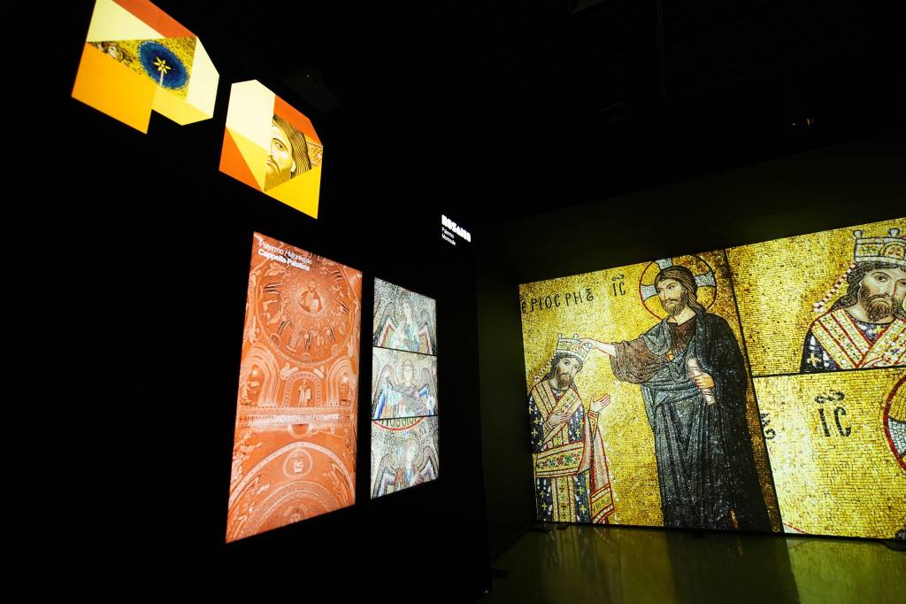 Exposição imersiva no MIS Experience passeia pelos mosaicos italianos