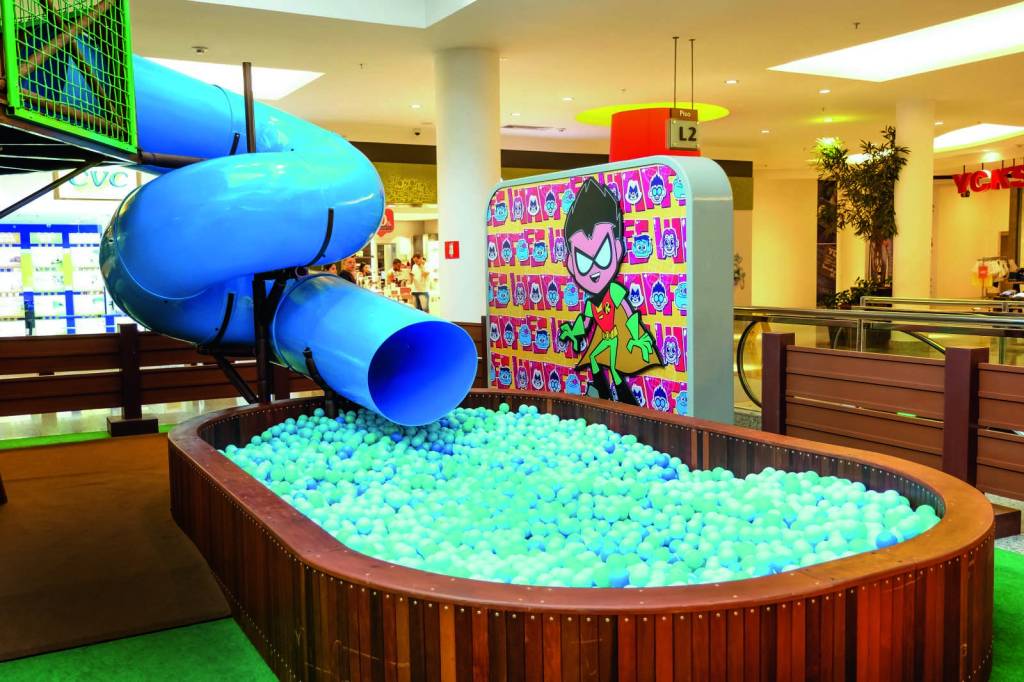 Série ‘Os Jovens Titãs em Ação’ ganha parque temático no Shopping Ibirapuera