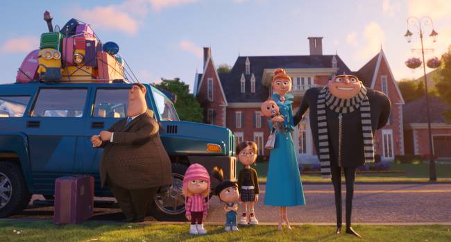 MEU MALVADO FAVORITO 4 FOTO 2 Crédito Universal Pictures Divulgação Gru e família são obrigados a mudar de casa em novo filme