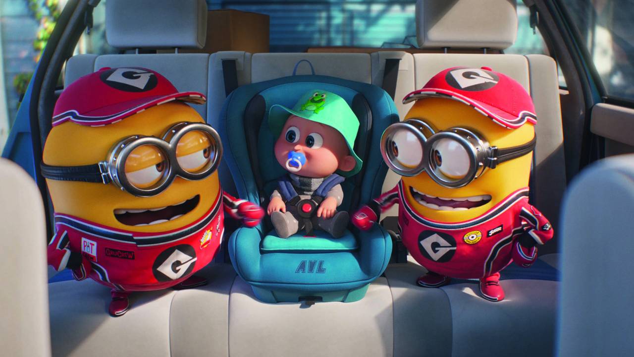 Gru Júnior, filho do vilão protagonista