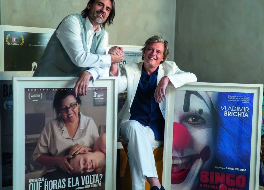 Os irmãos Caio e Fabiano Gullane