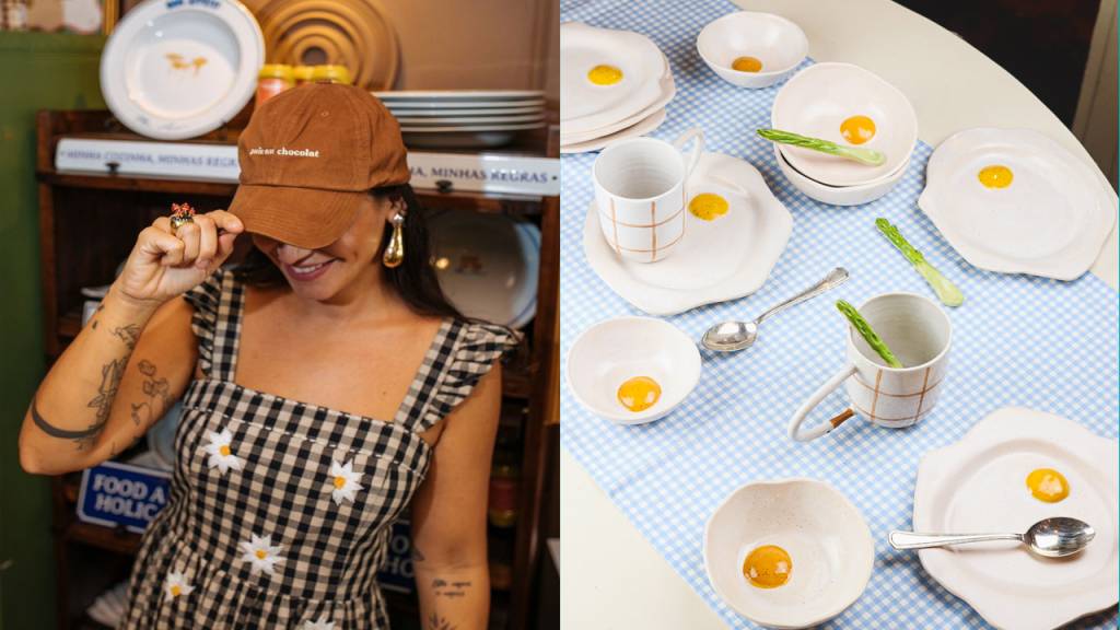 Renata Vanzetto tem produtos da Mercearia Maravilha no Santa Maria Empório