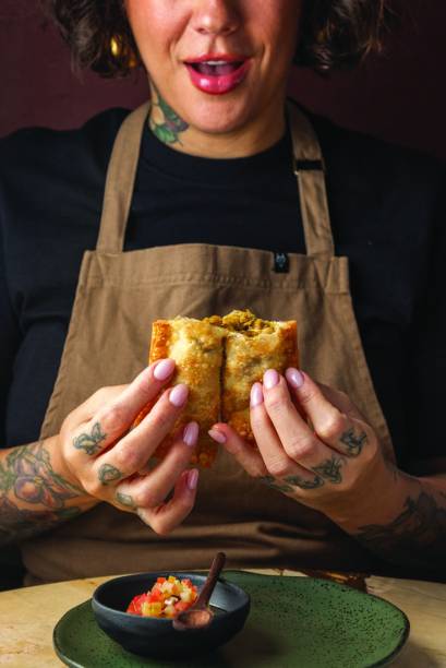 Pastel de ostra: nas mãos da chef Irina Cordeiro