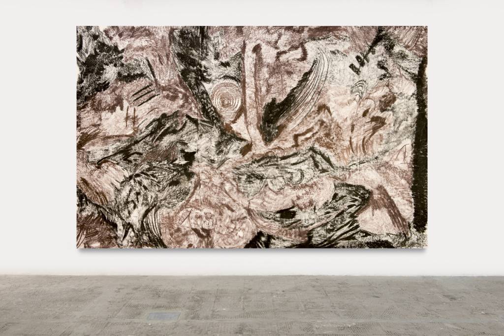 SETOR MIRANTE – Por isso muito cuidado, 2024 – Obra de Jota Mombaça, Martins&Montero Crédito Martins&Montero-Reprodução.jpg Obra abstrata em tons de cinza