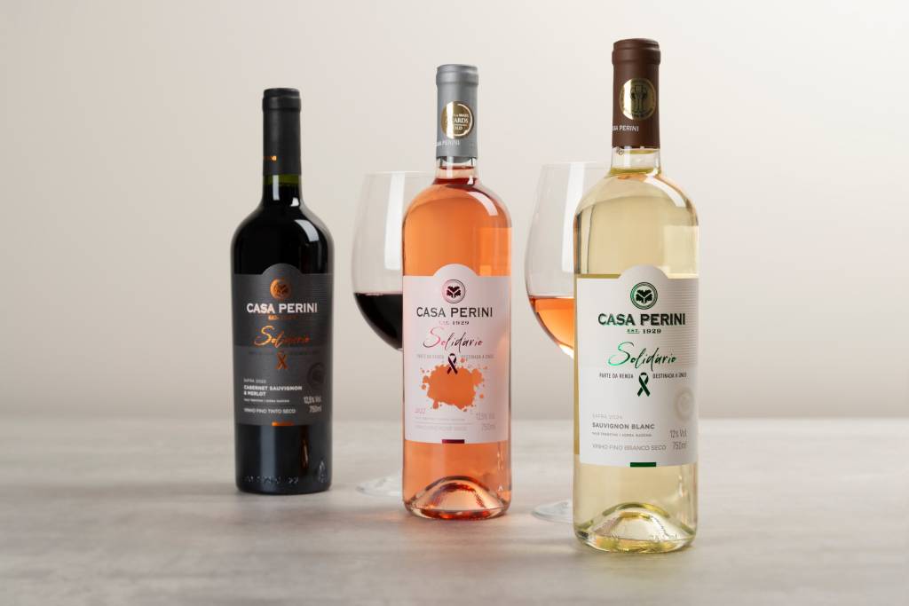 Casa Perini amplia portfólio com o novo rótulo Solidário Sauvignon Blanc
