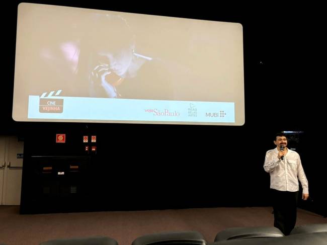WhatsApp Image 2024-09-19 at 19.45.50 (2) Colunista Mattheus Goto recebeu o público e introduziu o filme