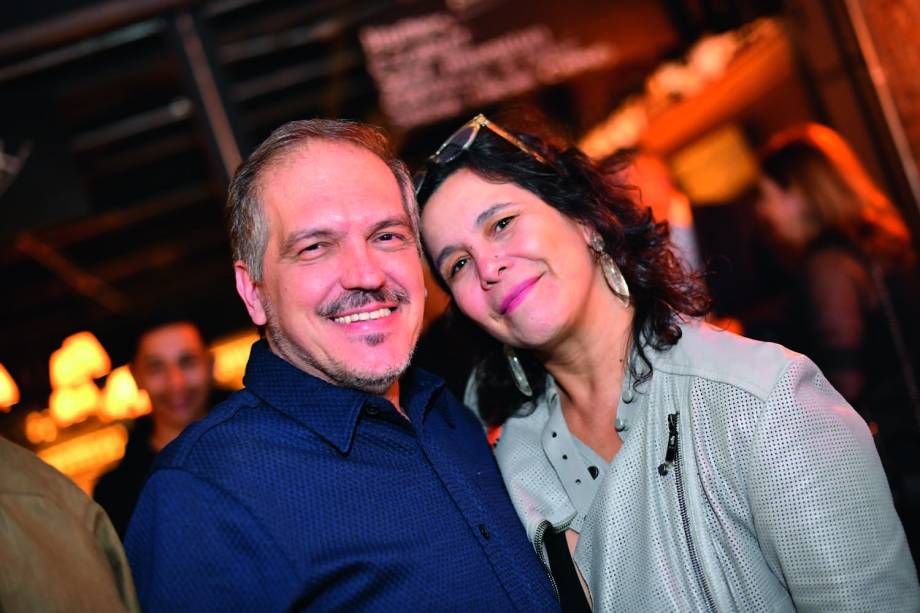 Lorençato com a redatora-chefe da Vejinha, Alice Granato Lorençato com a redatora-chefe da Vejinha, Alice Granato