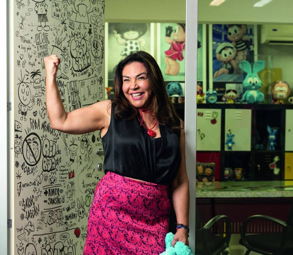 “A autoestima e amor-próprio da Mônica me inspiram”, diz Mônica Sousa