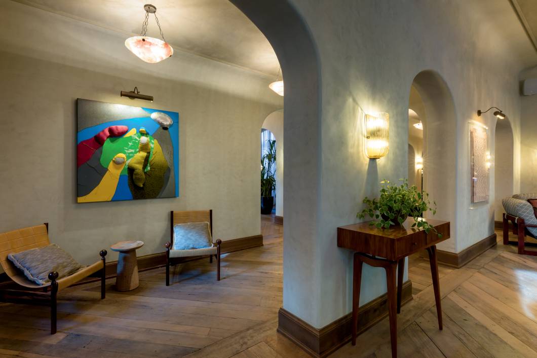 Quadro da paulistana Yuli Yamagata na Soho House Quadro da paulistana Yuli Yamagata na Soho House