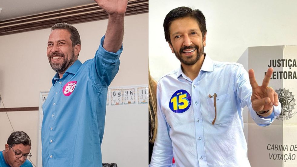 Nunes e Boulos votam na capital paulista neste domingo (27)
