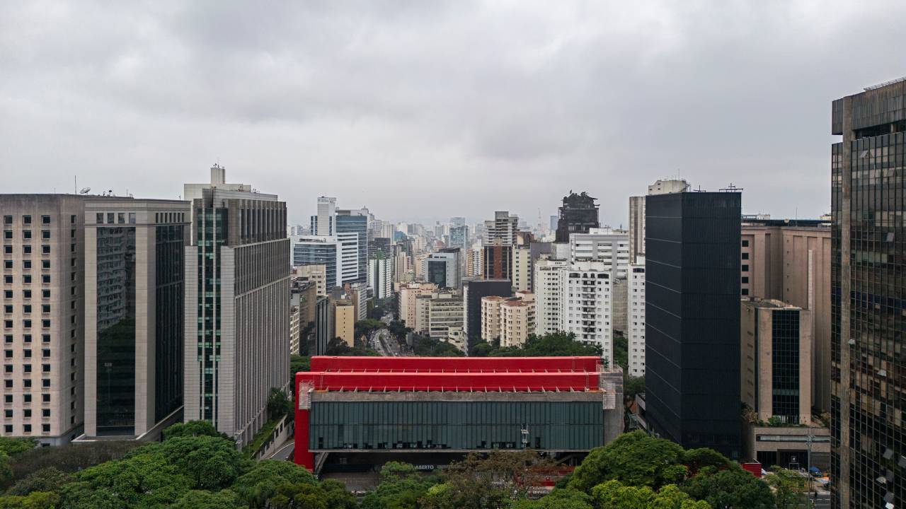 Vista dos edificios Pietro Maria Bardi e Lina-Bo-Bardi