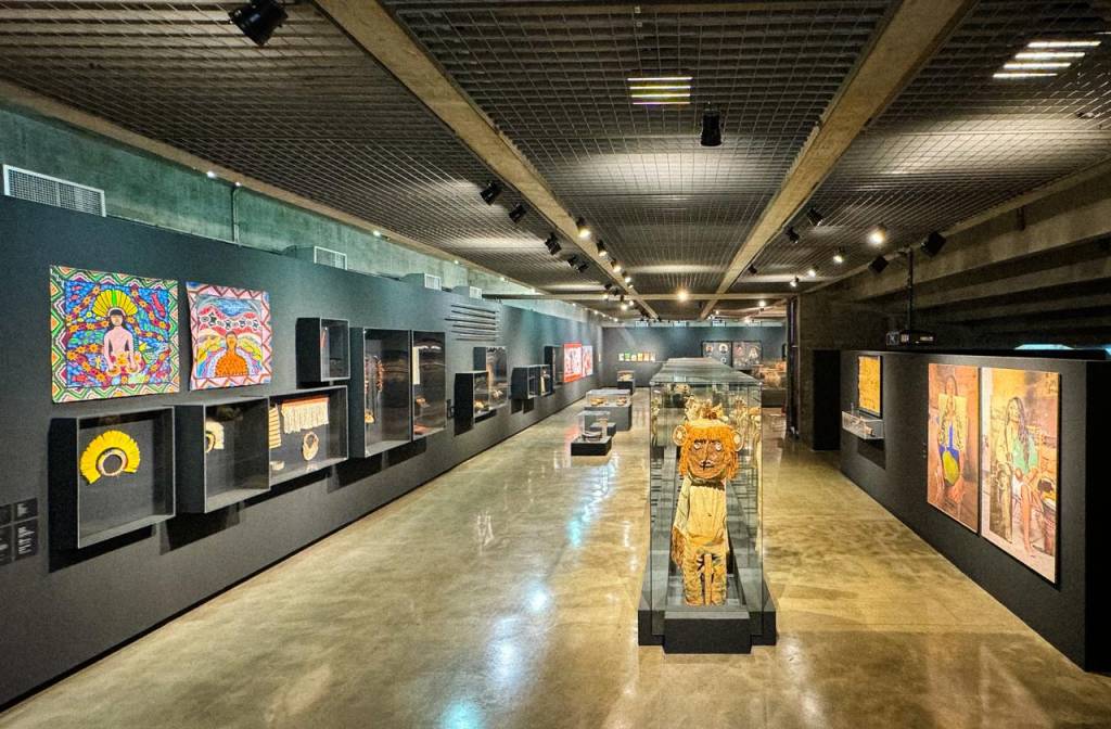 MuBE-2-Mupotyra Exposição 'Mupotyra: arqueologia amazônica' no Museu Brasileiro de Escultura e Ecologia.