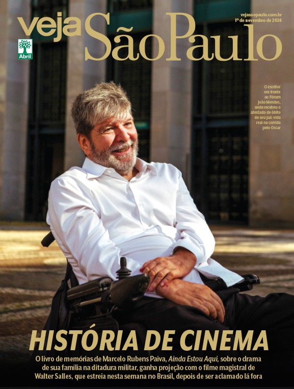 Capa da Vejinha com Marcelo Rubens Paiva Capa da Vejinha com Marcelo Rubens Paiva