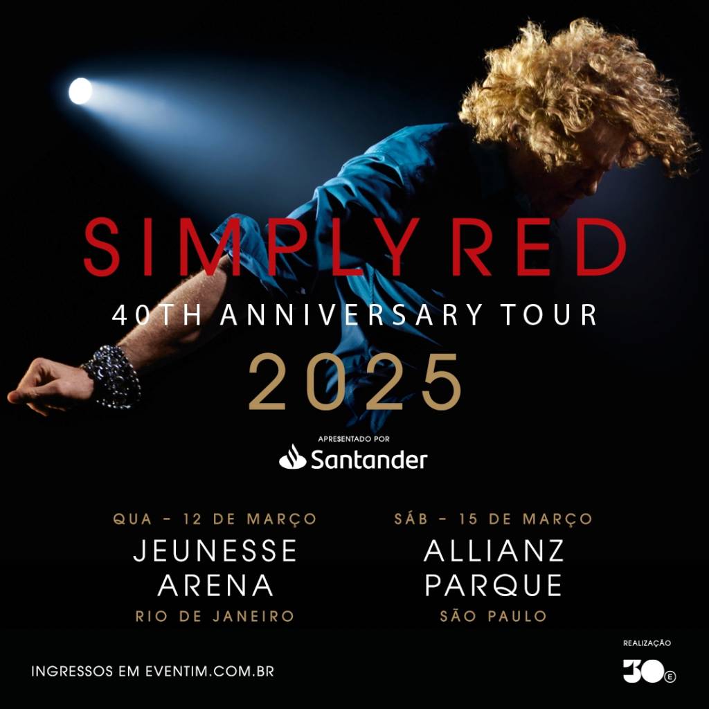 SIMPLYRED-Admat-1080×1080-PRAC-#807AS As datas da turnê da banda Simply Red: show no Allianz Parque