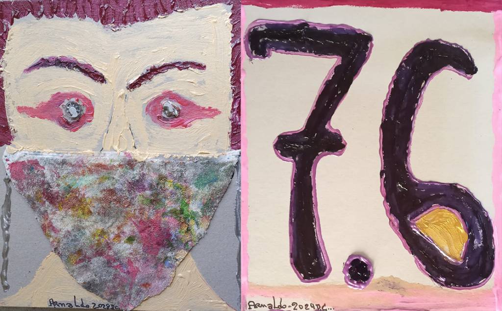 Arnaldo Baptista abre exposição que celebra seus 76 anos