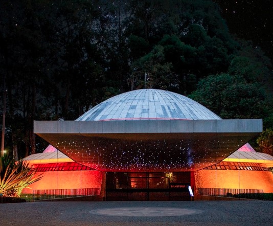 Planetário Ibirapuera, em São Paulo