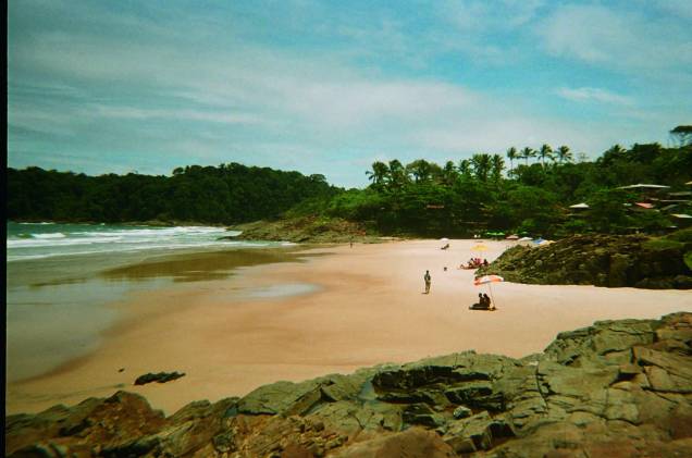A Praia da Tiririca, em Itacaré: sol e tranquilidade A Praia da Tiririca, em Itacaré: sol e tranquilidade