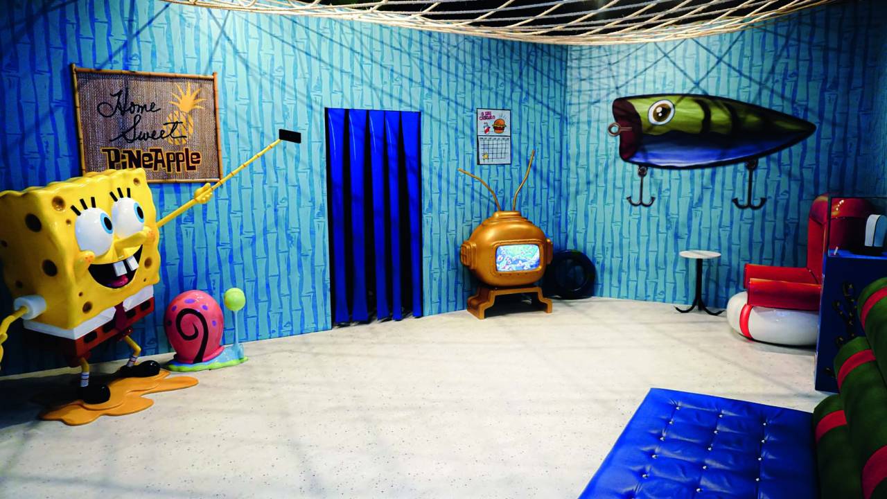 Bob Esponja no MIS Experience