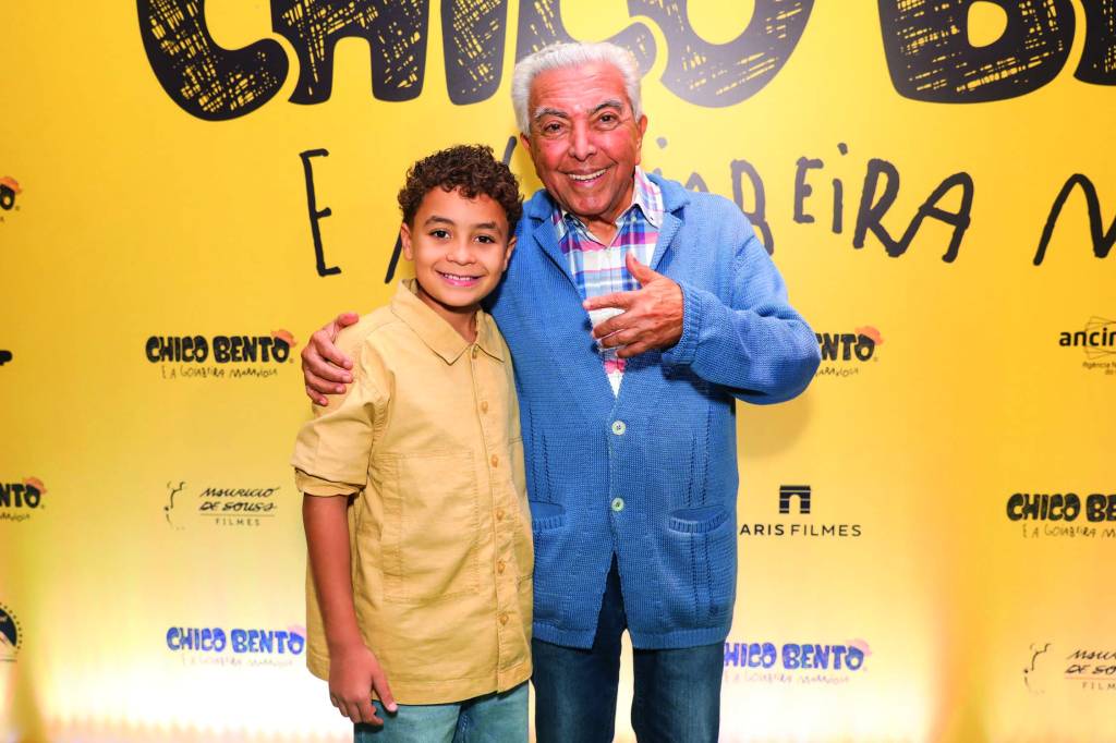 Mauricio de Sousa e Isaac Amendoim Mauricio de Sousa Produções