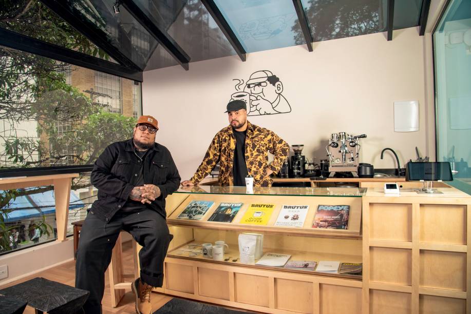 NOTTHESAMO Café: os sócios Bruno Luciano e Emerson Souza NOTTHESAMO Café: os sócios Bruno Luciano e Emerson Souza