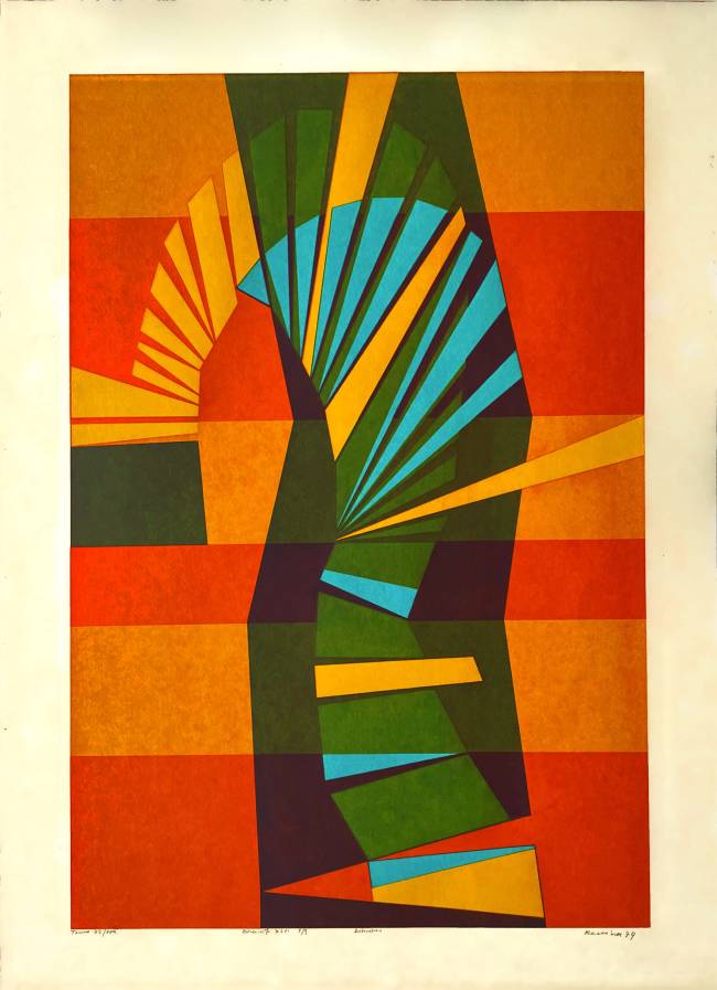 RENINA PARA MURAL Renina Katz serigrafia