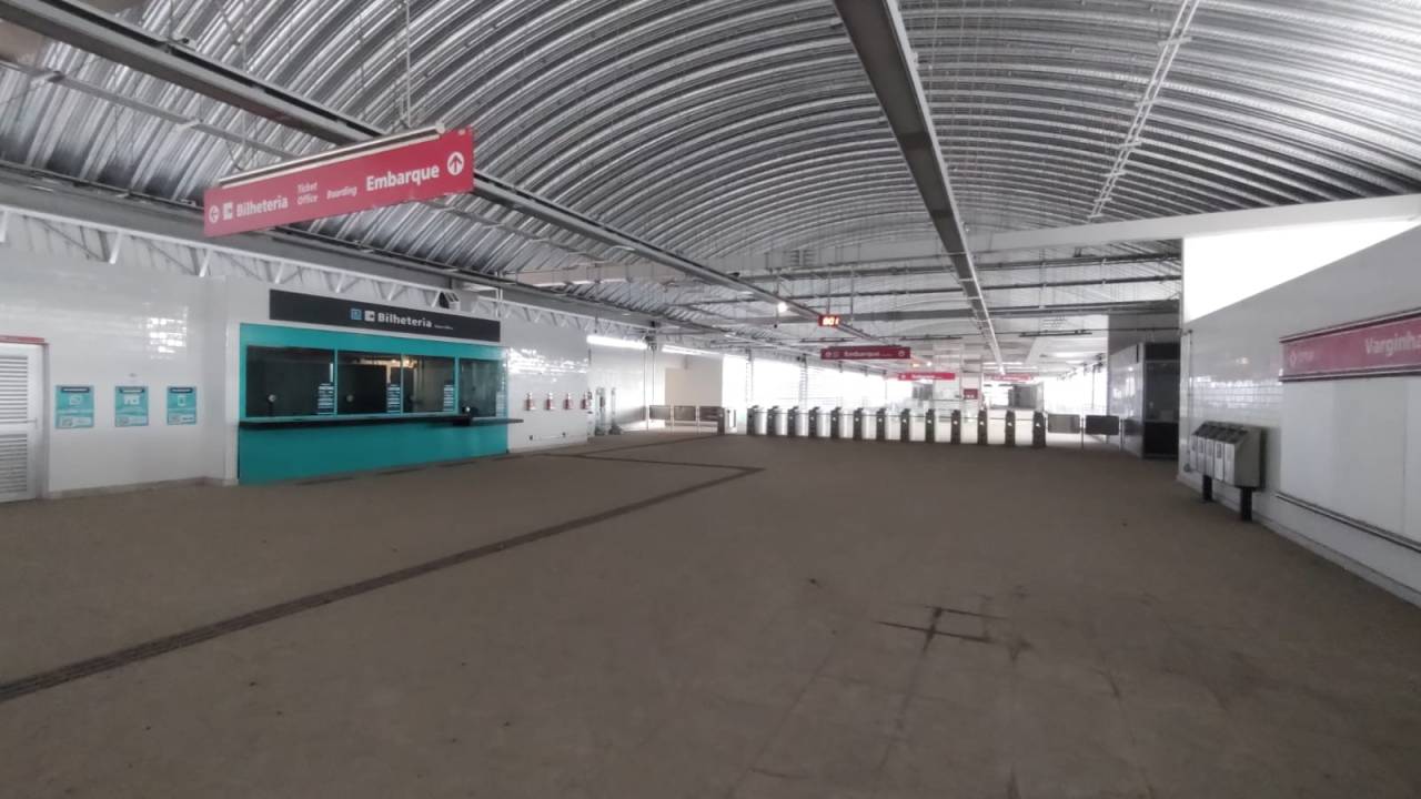 Estação Varginha foi entregue com dez anos de atraso