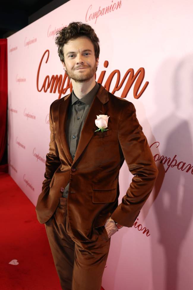 World Premiere Of Warner Bros.’ “Companion” Jack Quaid na première mundial de 'Acompanhante Perfeita', em Hollywood, na Califórnia