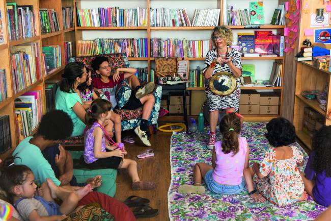 São Paulo, SP 08/02/2025 Livraria Entretempo – Foto: Leo Martins Livraria-entretempo-livraria-infantil-butanta