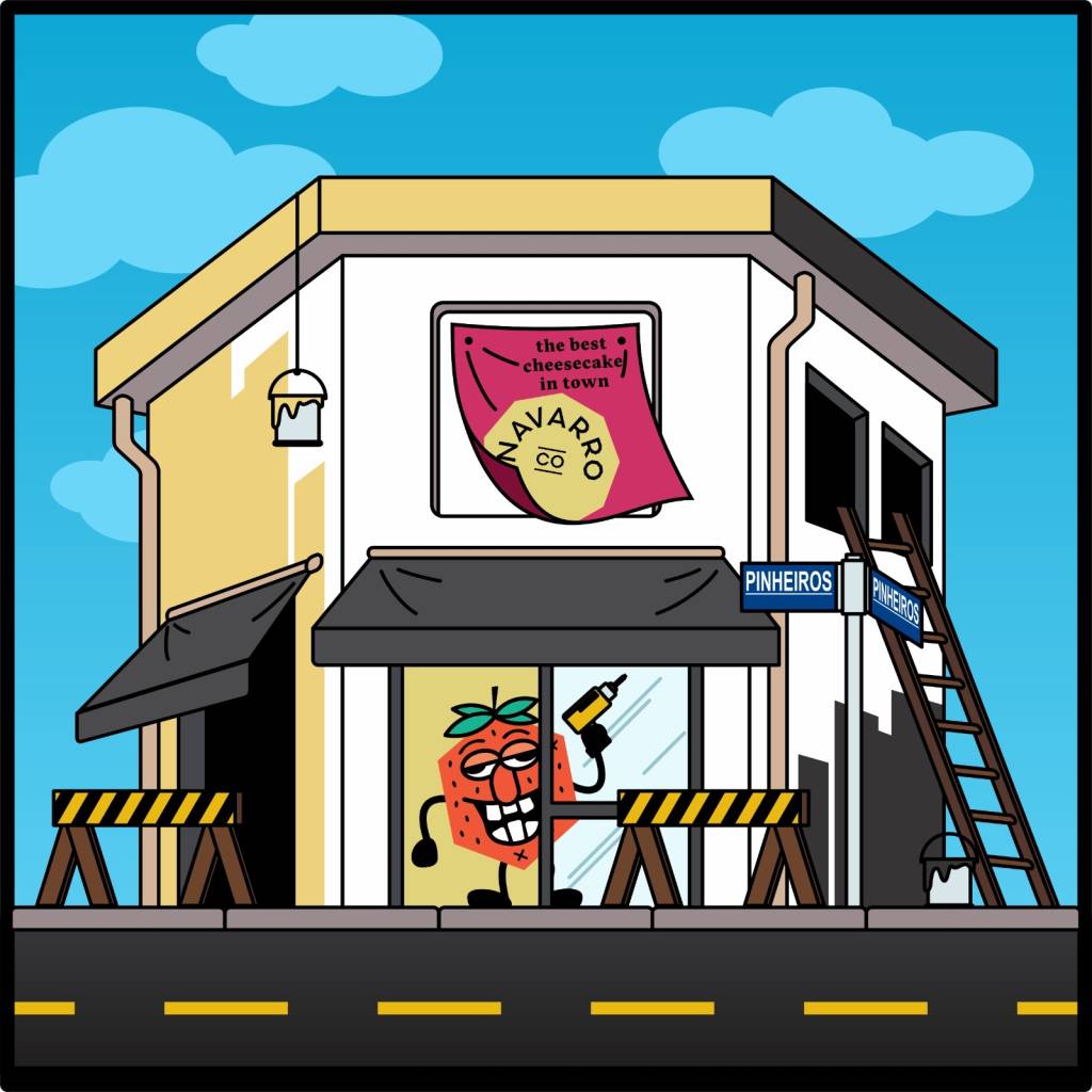 Navarro Cheesecake prepara a primeira loja física, em Pinheiros